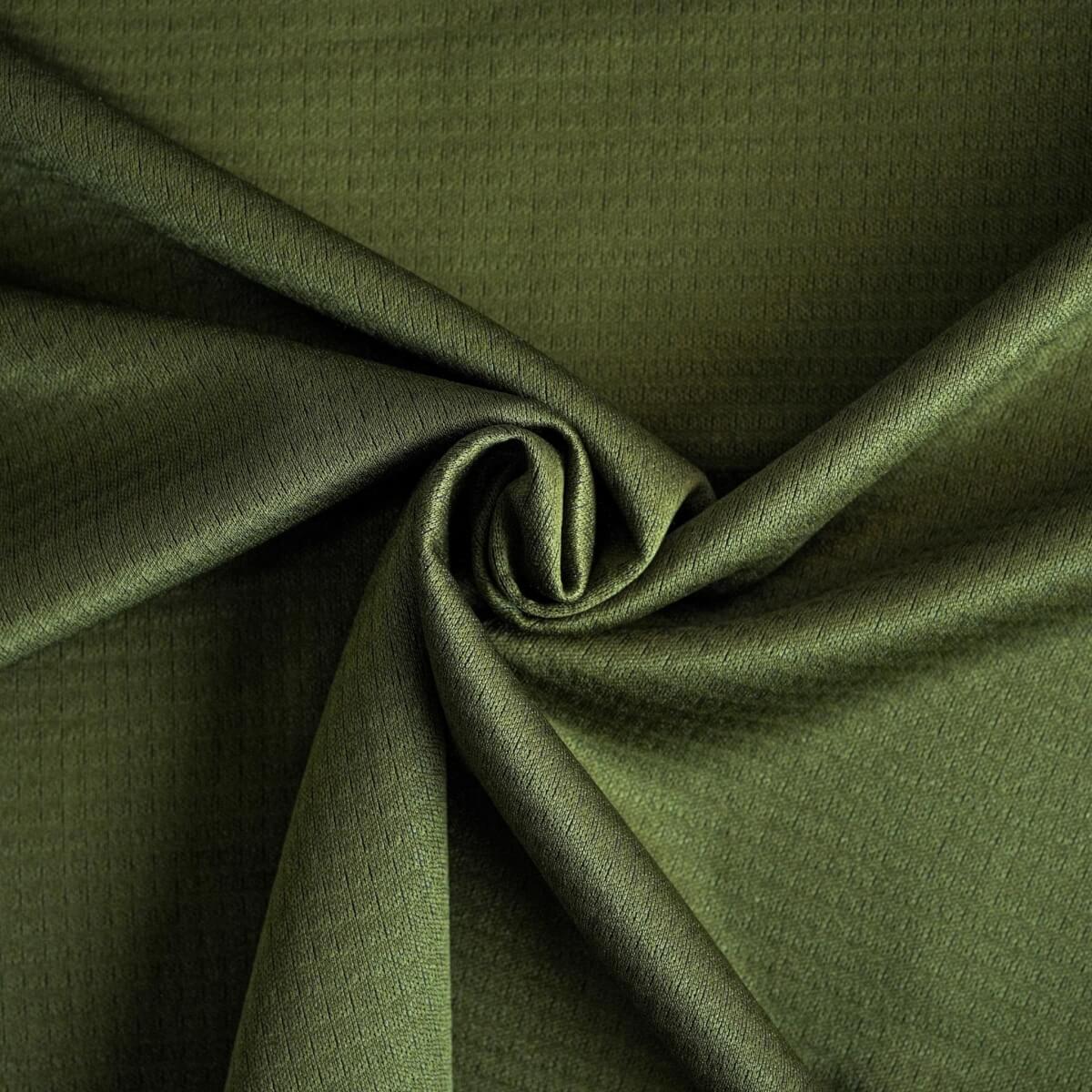 Polyester Grid Jacquard Moisture Wicking Fabric