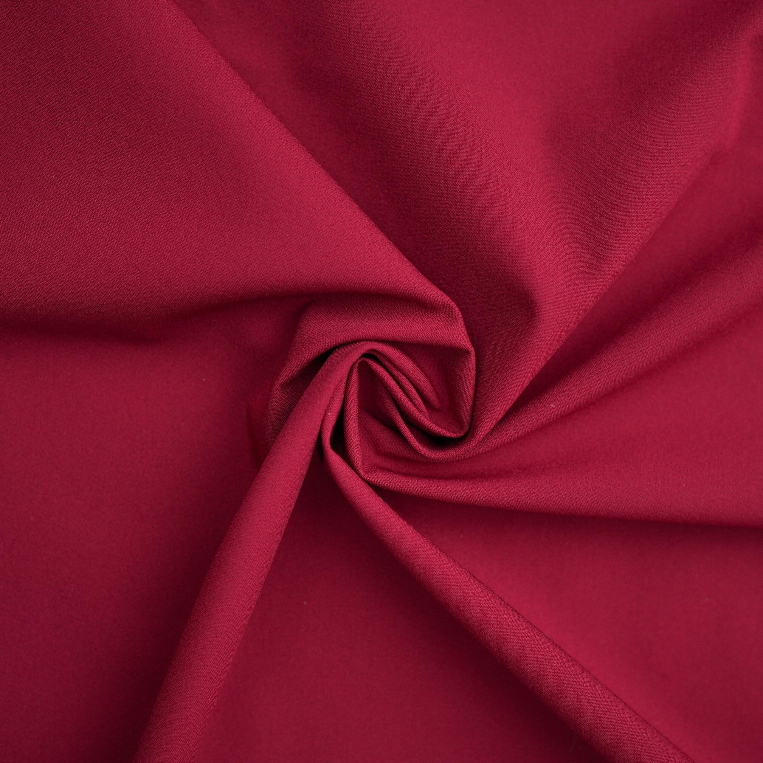 Red Nylon 4 Way Stretch Fabric